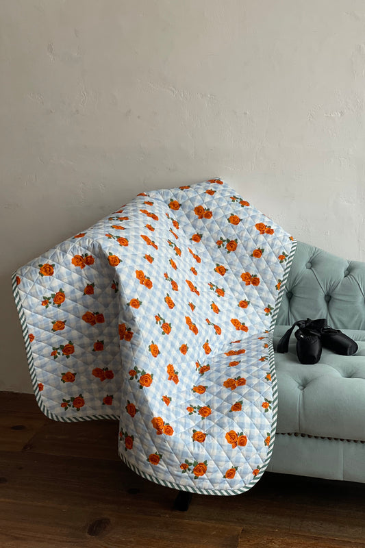 Flower Quilt Spread