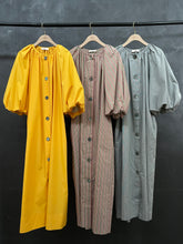 Volume Sleeve Dress