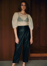 Fake Leather Cargo Pants
