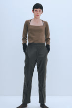 Front Wide Open Knit