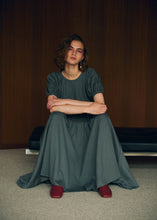 Gathered Open Dress