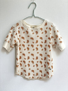 Paisley Waffle Tee