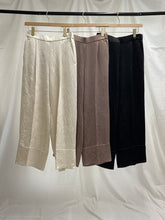 Crushed Satin Easy Pants