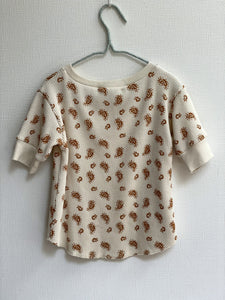 Paisley Waffle Tee