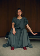 Gathered Open Dress