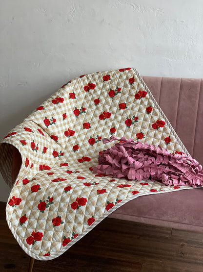Flower Quilt Spread