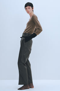 Front Wide Open Knit