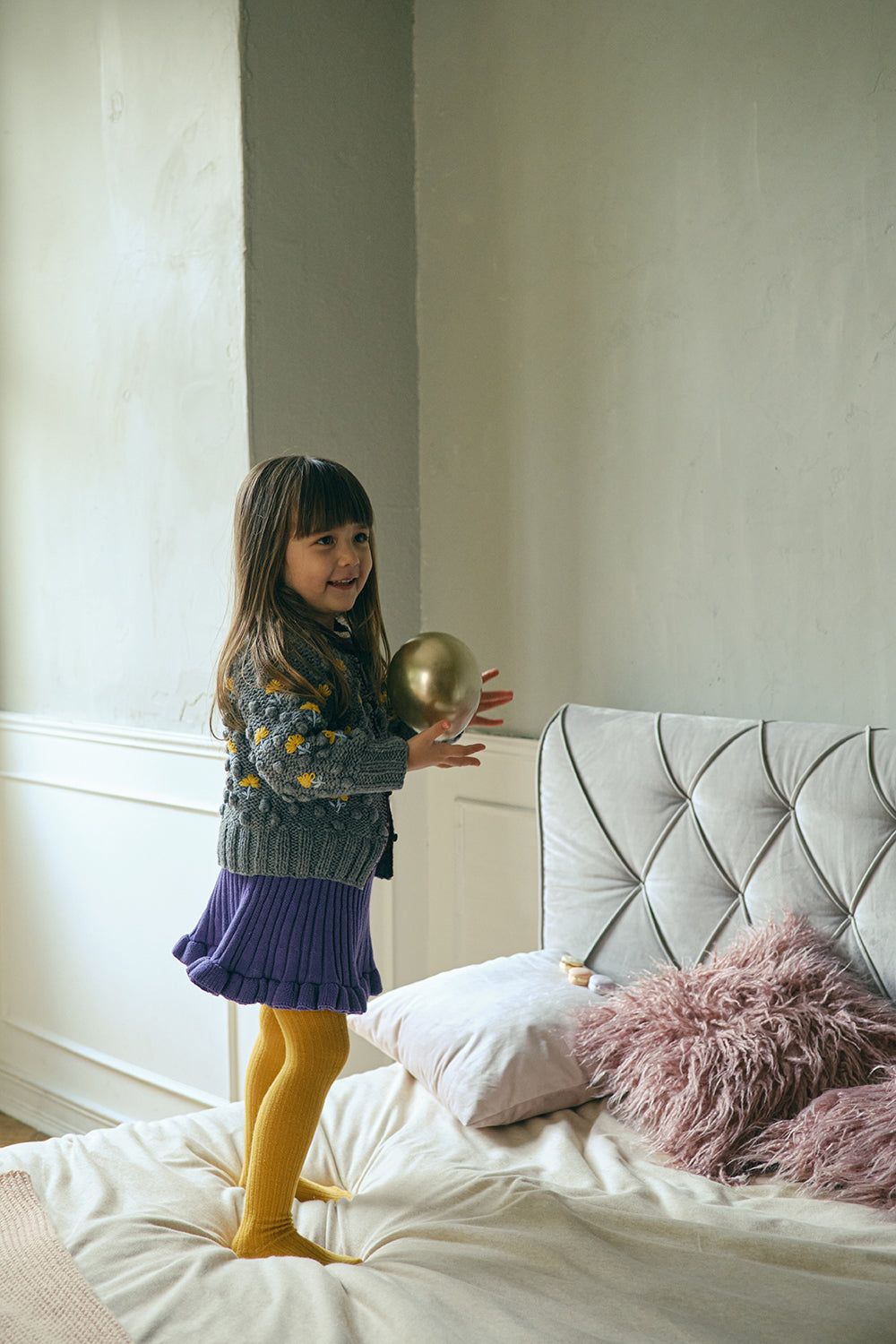 New Flower Popcorn Cardigan