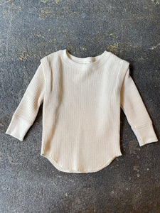 Waffle Long Tee