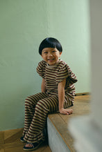 Multi Stripes Frill Sleeve Tee