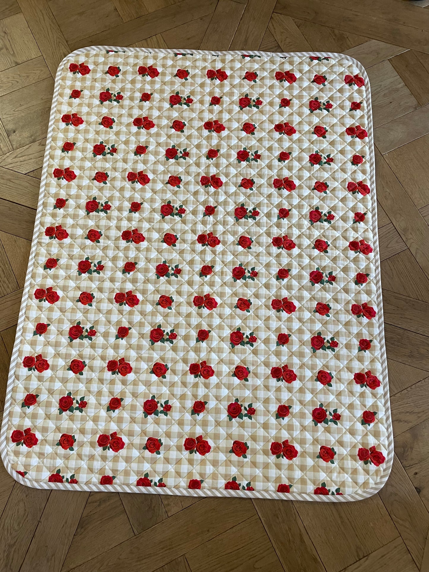 Flower Quilt Spread